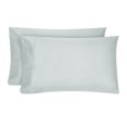 thumbnail image 1 of Hotel Style Egyptian Cotton Sateen Pillowcases, 600 Thread Count, Blue, Standard/Queen, 2 Count, 1 of 5