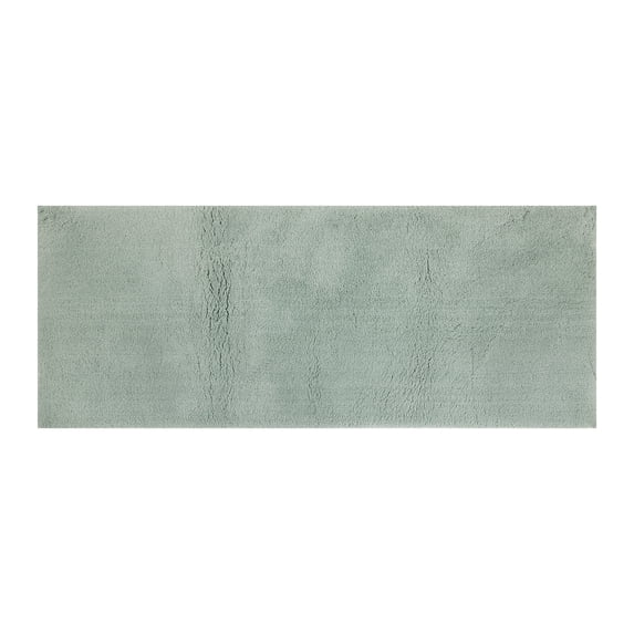 Hotel Style Green Micro-Polyester 24" x 60" Bath Runner