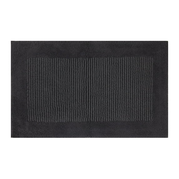 Hotel Style Grey Egyptian Cotton 24" x 60" Bath Runner