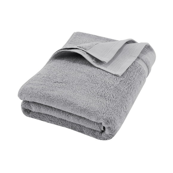 Hotel Style Luxury Bath Towel, 100% U.S. Cotton, Mouse Grey