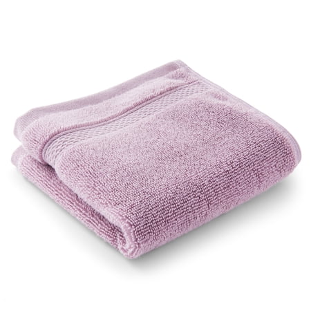 Hotel Style Turkish Cotton Solid Hand Towel, 1-Piece, Lavender