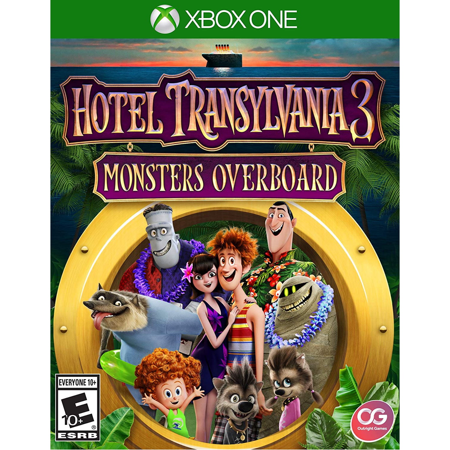 Hotel Transylvania 3 Monsters Overboard Outright Games Xbox