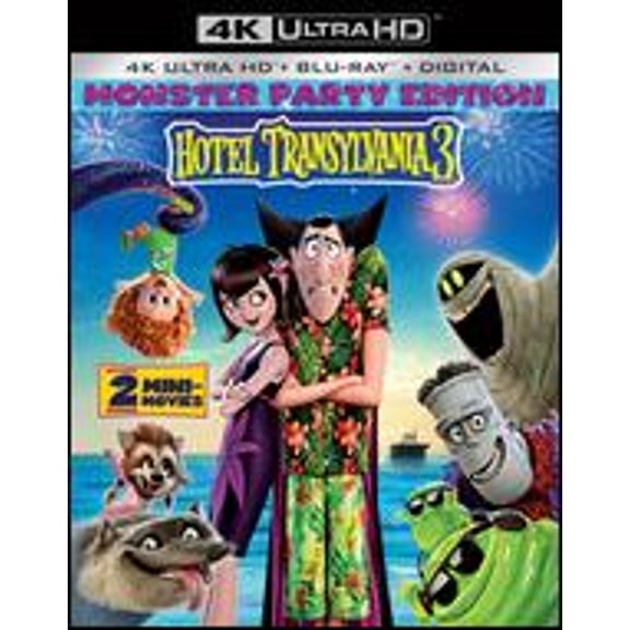 Pre-Owned Hotel Transylvania 3: Summer Vacation [4K Ultra HD Blu-ray/Blu-ray] (Blu-Ray 0043396525276) directed by Genndy Tartakovsky