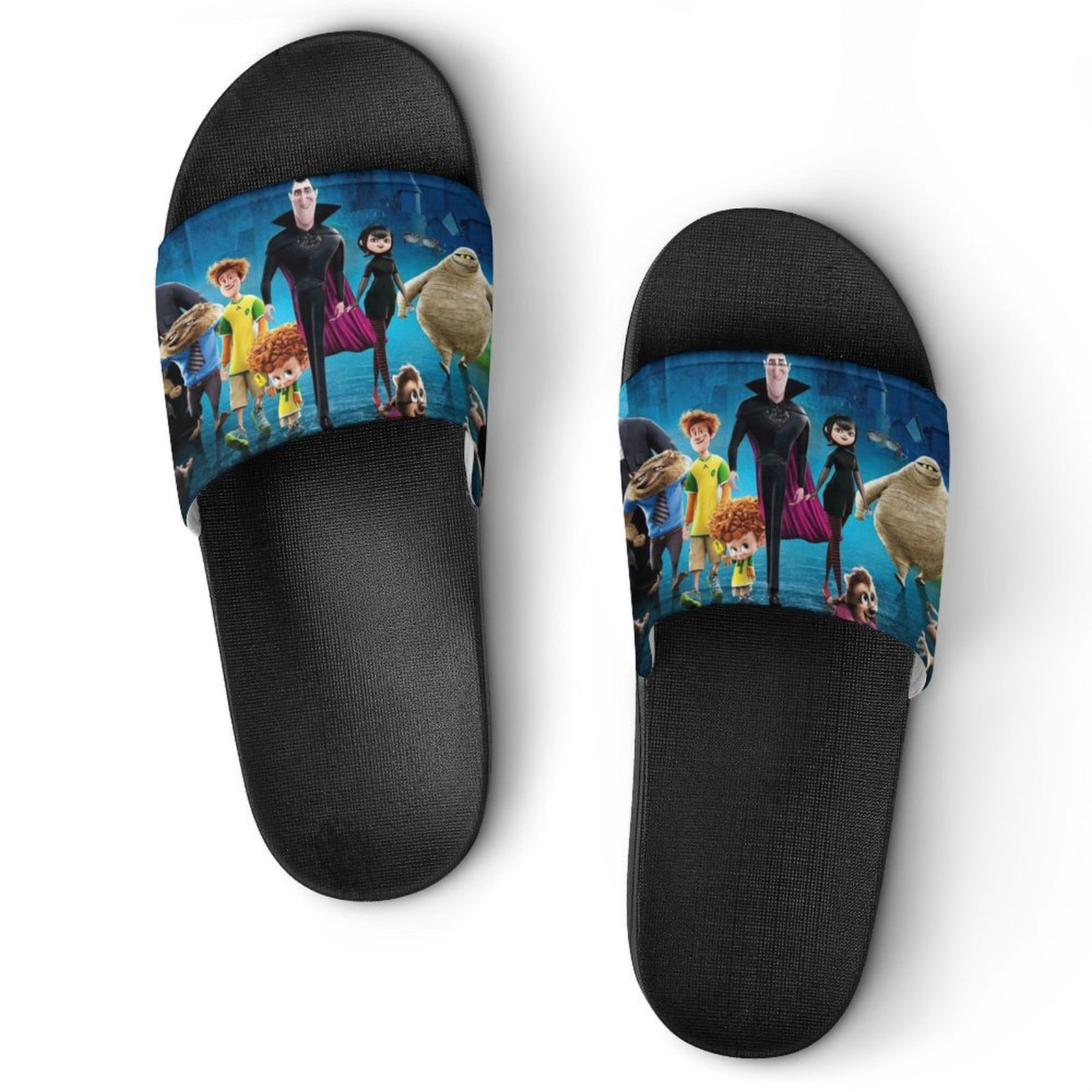 Hotel Transylvania Boys Slide Sandals, Comfort Casual Pool Slide ...