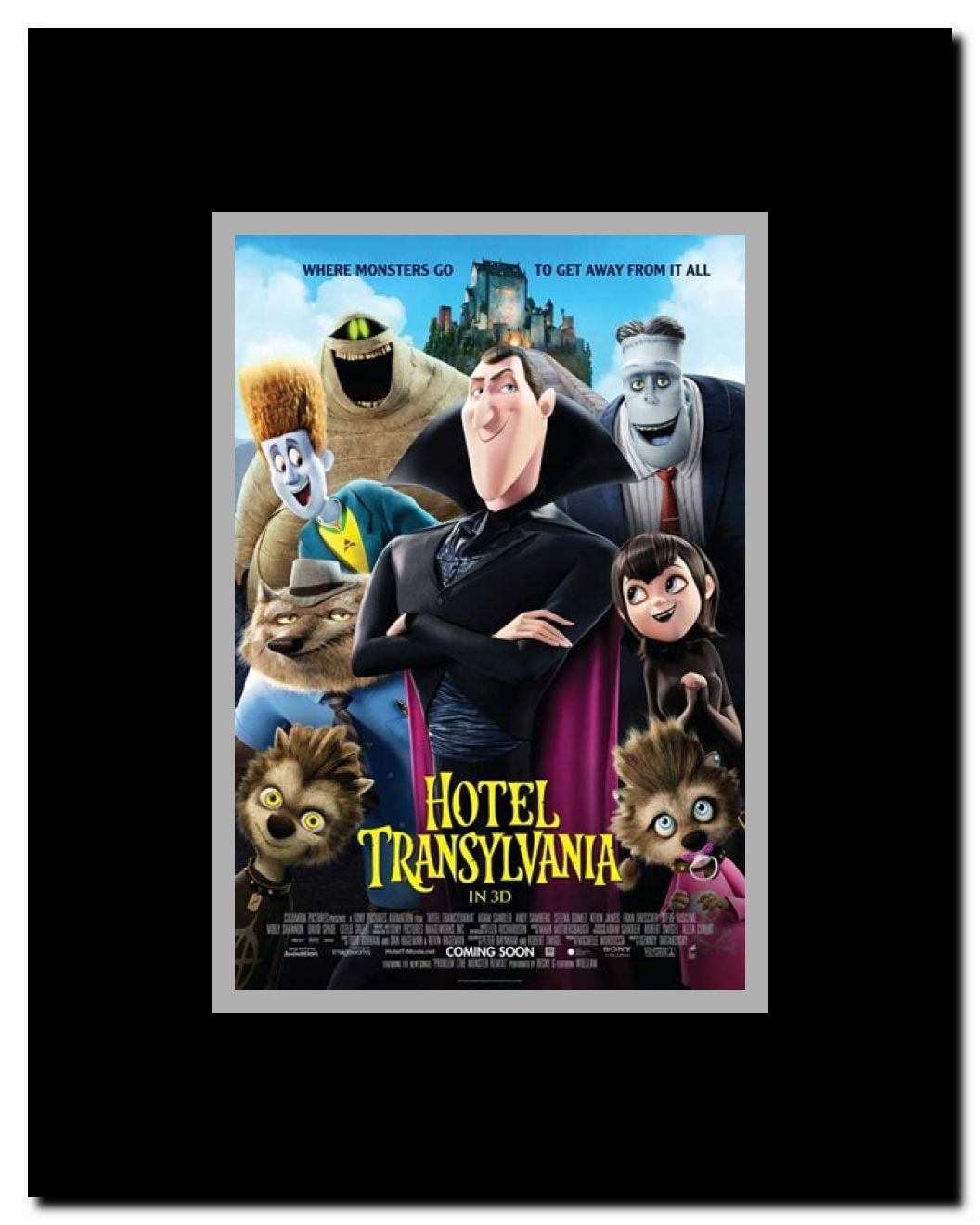 Hotel Transylvania Framed Movie Poster