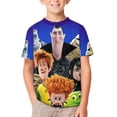 thumbnail image 1 of Hotel Transylvania Kid's T-Shirt Short Sleeve T-Shirt Tops Summer Tee Shirt for Boys Girls 120CM, 1 of 8