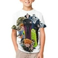 thumbnail image 1 of Hotel Transylvania Kid's T-Shirt Short Sleeve T-Shirt Tops Summer Tee Shirt for Boys Girls 130CM, 1 of 8