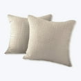 thumbnail image 1 of Hotel Waffle Cushion Covers - Two Pack, 1 of 10