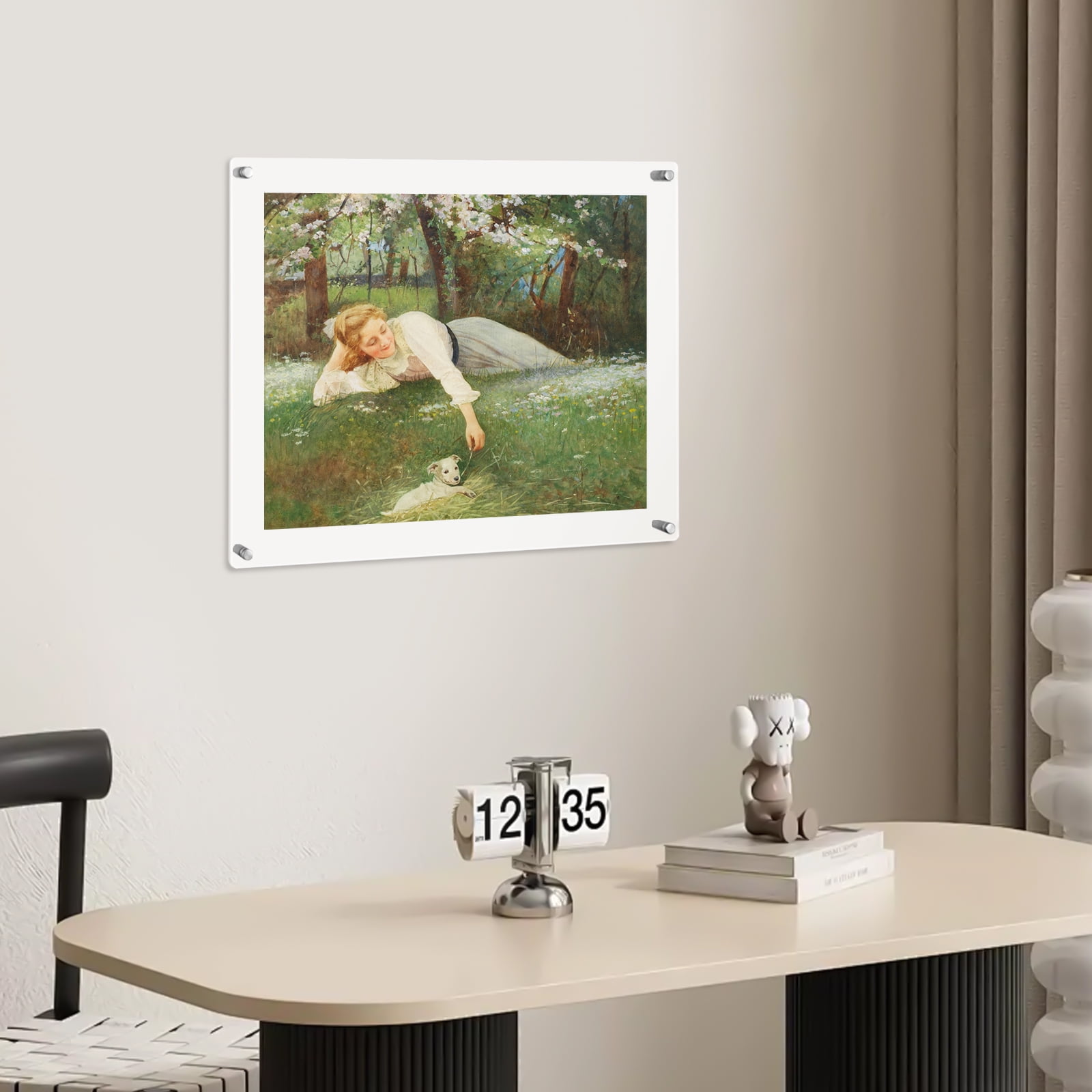 Hotel Wall-Mounted 20x16in Picture Frame Wall Mount Acrylic Poster ...