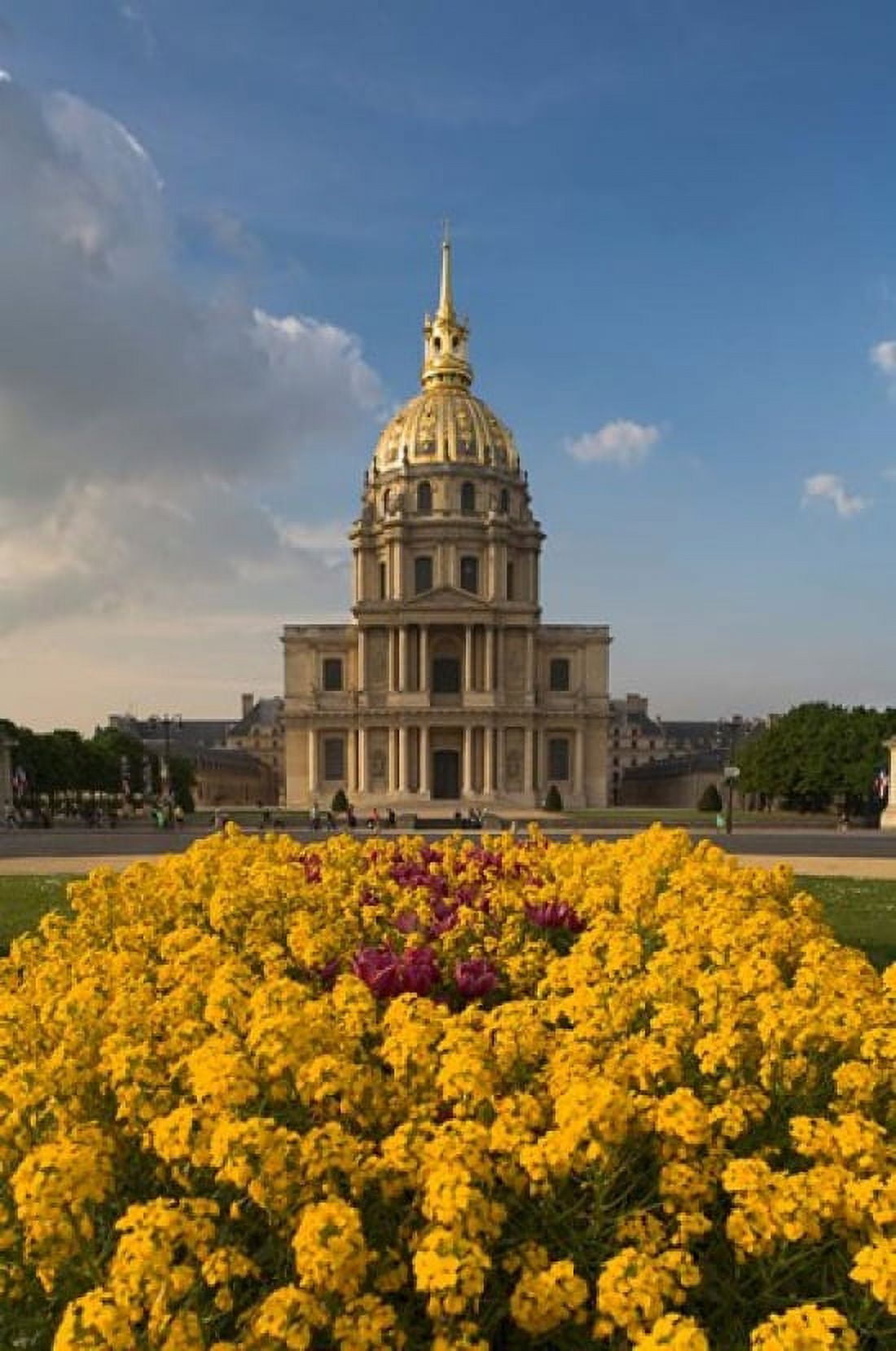 Hotel des Invalides Paris France Canvas Art - David Barnes DanitaDelimont (18 x 26)