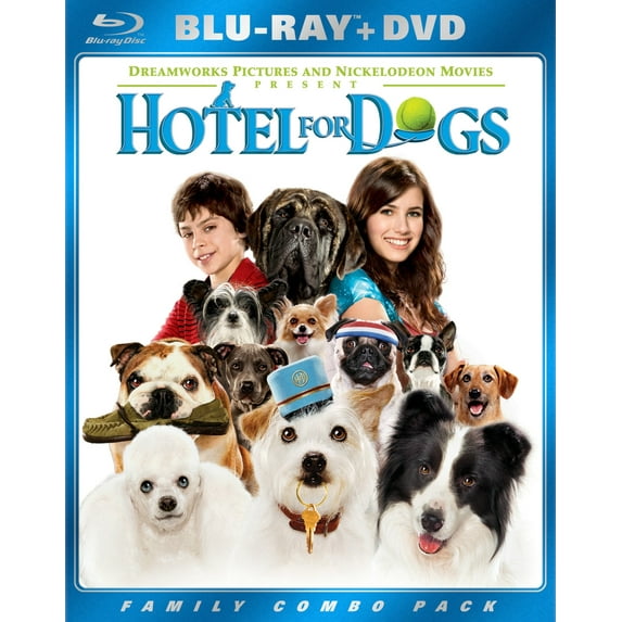 Hotel for Dogs (Two-Disc Blu-ray/DVD Combo) NEW