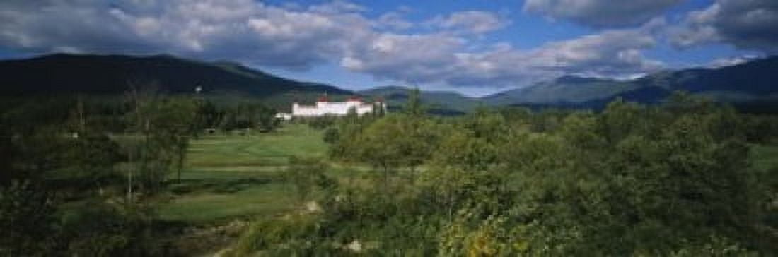 Hotel in the forest Mount Washington Hotel Bretton Woods New Hampshire USA Canvas Art - Panoramic Images (18 x 6)