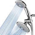 HotelSpa 3Way MultiSetting Rainfall Style Shower Head Combo