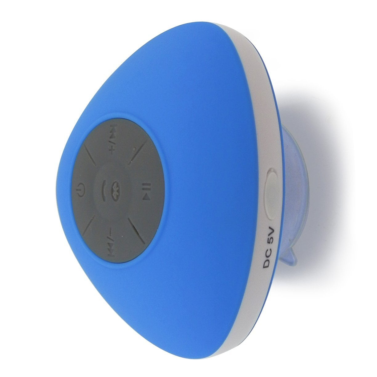 HotelSpa Blue Design IPX4 Slimline Waterproof Bluetooth Shower Speakers