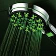 thumbnail image 1 of HotelSpa LED Hand Shower Color Changing Lighted Display 4.25 Inch 5 Settings Model 1485, 1 of 5
