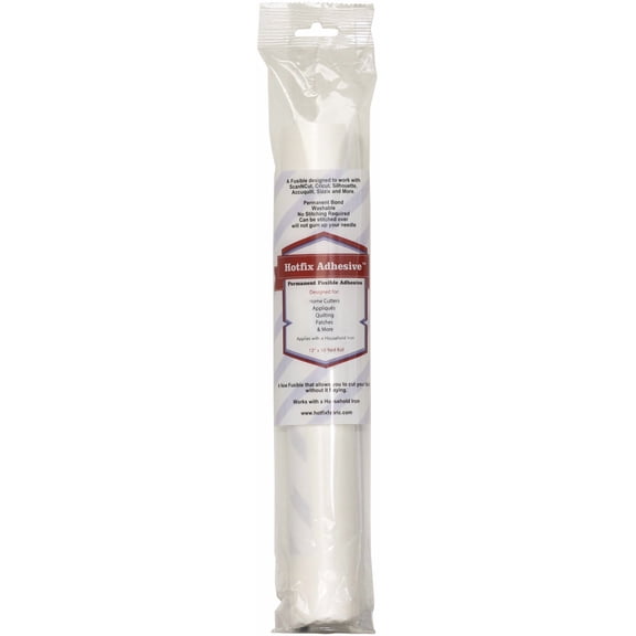 Hotfix Permanent Fusible Adhesive Sheets 10yds-12" Roll