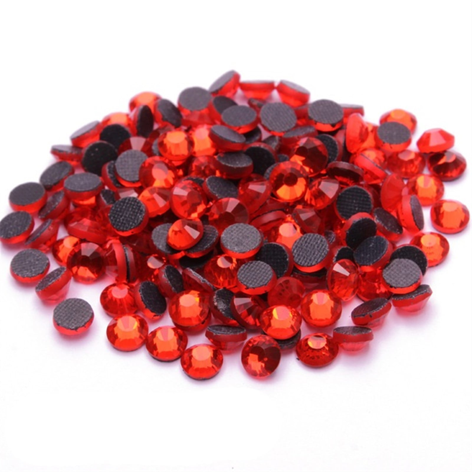 Hotfix Rhinestone Crystal With Glue On Flatback Crystal Glass