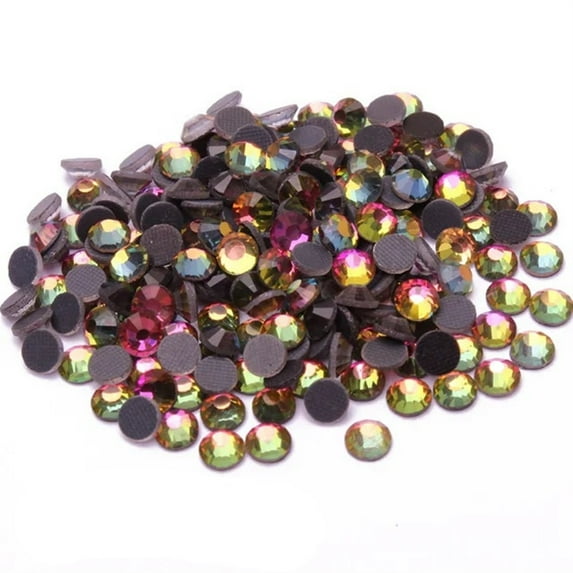 Hotfix Rhinestone Crystal With Glue On Flatback Crystal Glass Rhinestone