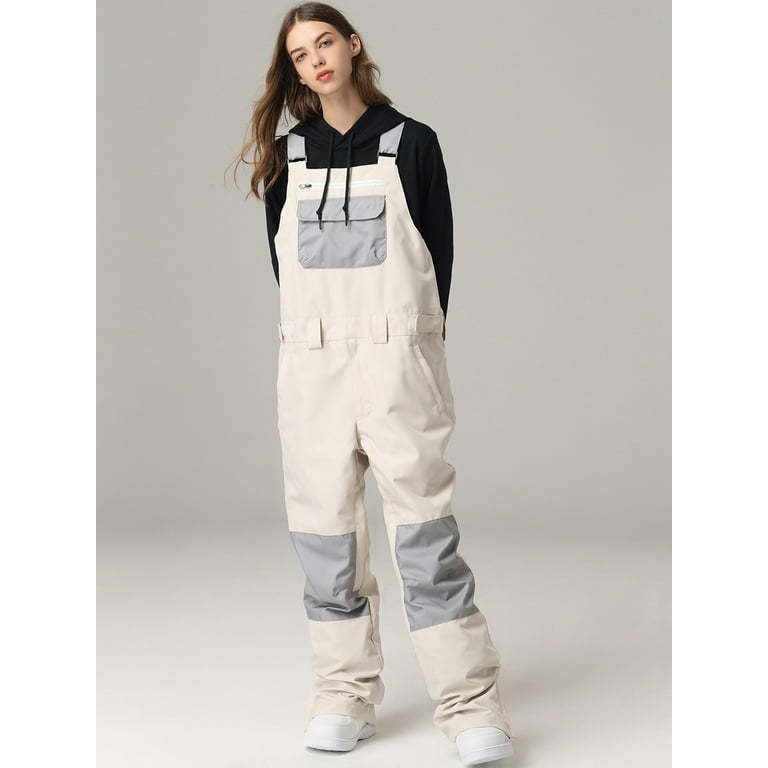 Walmart snow bibs women's hot sale