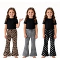 thumbnail image 1 of Hotiary 3 Pack Toddler Baby Girls Flare Leggings Long Pants Little Girls Bell Bottoms Pants Trousers, Size 12M-12T, 1 of 6