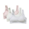 thumbnail image 1 of Hotiary 3Pcs Big Girls' Sports Seamless Bra with Breathable Pads Kids Teens Cotton Training Bra-Racerback Comfort Crop Bras, 1 of 8