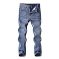 thumbnail image 1 of Hotiary 5-13Y Boys Skinny Fit Ripped Destroyed Distressed Stretch Slim Jeans Pants, 1 of 7