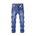 thumbnail image 1 of Hotiary 5-13Y Boys Skinny Fit Ripped Destroyed Distressed Stretch Slim Jeans Pants, 1 of 7