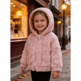 thumbnail image 1 of Hotiary 6M-3T Toddler Baby Girls Winter Warm Fleece Coat Zipper Jacket Top Stand Collar Outwear For Holiday, Everyday, Birthday, Outdoor, 1 of 9