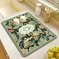 thumbnail image 1 of Hotiary Coffee Mat Hide Stain Rubber Backed Absorbent Coffee Maker Mat for Countertops Coffee Bar Mat Decor Spill Mat Rubber Dish Drying Mat for Kitchen Counter, 1 of 6
