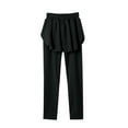 thumbnail image 1 of Hotiary Girls High Waist Skirted Leggings Kids Teen Cute Athletic Pants with Ruffle Pleated Dance Yoga Workout Activewear for 6-14 Years, 1 of 8