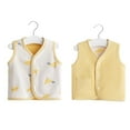 thumbnail image 1 of Hotiary Infant Toddler Baby Cotton Sleeveless Reversible Vest Outwear Boys Girls Warm Fashion Windproof Button down Cardigan Padded Waistcoat for 6 Months-5 Years, 1 of 6