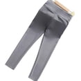 thumbnail image 1 of Hotiary Kid Girls High Waist Yoga Pant Children Soft Solid Color Elastic Waist Lightweight Breathable Long Shark Leggings for 7-13 Years, 1 of 8
