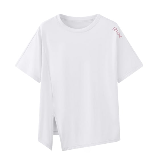 Hotiary Kids Boys Girls Spring Summer T-shirt Moisture Wicking Athletic Solid Color T Shirts Children Short Sleeve Breathable Quick Dry Sports Tee Tops for 5-14 Years