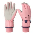 thumbnail image 1 of Hotiary Kids Children Ski Gloves Winter Snow Gloves Waterproof Winter Warm Gloves for Snowboarding, Sledding for 6-12 Years, 1 of 8