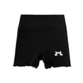 thumbnail image 1 of Hotiary Toddler Baby Girls Ruffled Shorts Kids Elastic Waist Bike Shorts Dance Shorts Teen Breathable Safe Under Dress Daily Shorts for 3-14 Years, 1 of 8