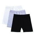 thumbnail image 1 of Hotiary Toddler Kids Bike and Cartwheel Multicolor Breathable Shorts Teen Under Dress Dance Safety Shorts 3Pack for Girls 4-14 Years Old, 1 of 7