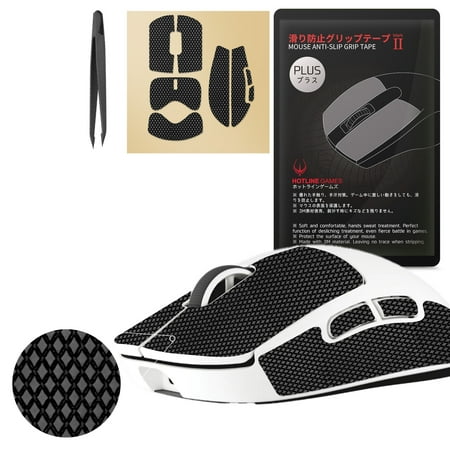 Hotline Games Mouse Grip Tape for Logitech G PRO X Superlight 2c Wireless / GPW4, Argyle Pattern, 1 Pack