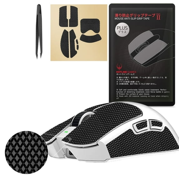 Hotline Games Mouse Grip Tape for Viper V3 Pro Wireless, Argyle Pattern, 1 Pack