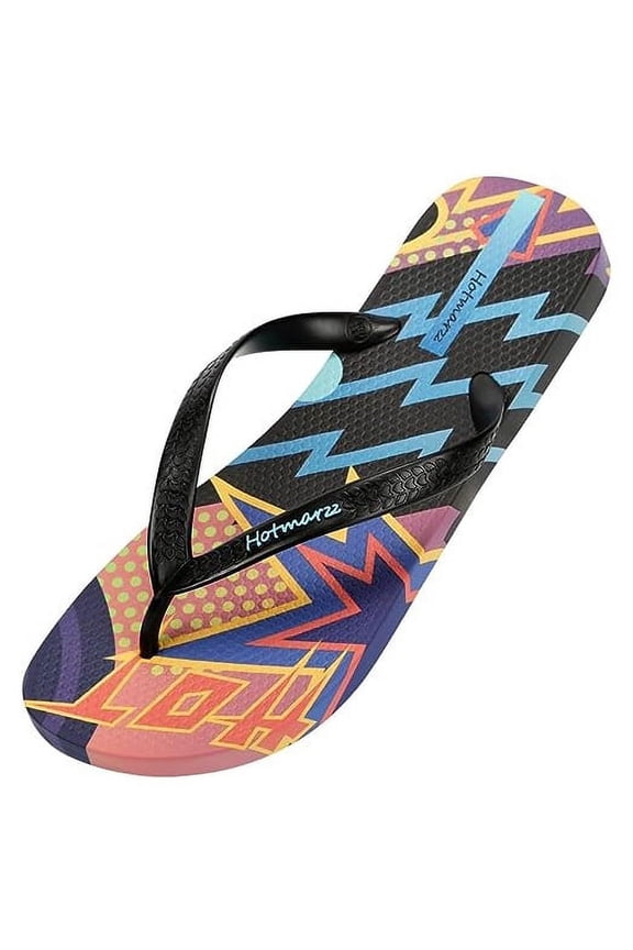 Men's Flip Flops Patterns and Prints Summer Sandals Beach Slippers Size 12