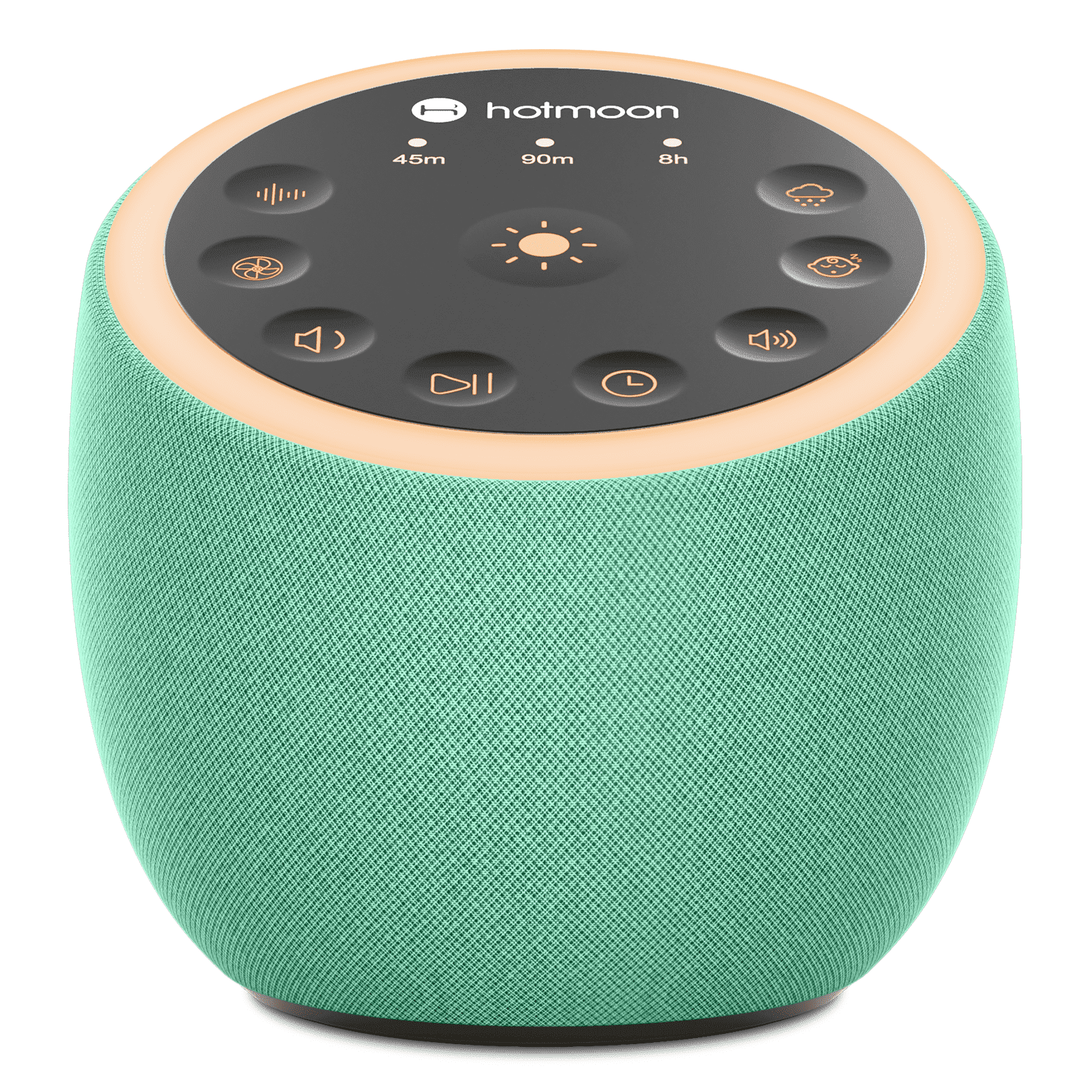 Hotmoon Cocoon 2 White Noise Sound Machine with 40 Soothing Sounds, Memory Functions, Dual Speaker, Noise Reduction, Office Privacy, Sleep Aid, Yoga, Meditation