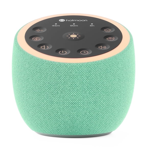 Hotmoon Sound Machine with 40 Soothing Sounds, White Noise Machine, Memory Functions, Night Light, Noise Reduction, Office Privacy, Sleep Aid, Yoga, Meditation