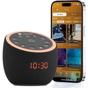 Hotmoon Cocoon Pro 2 Smart White Noise Machine, Sleep Sound Machine, App Control, 388 Soothing Sounds, Alarm Clock for Bedroom Office, Routine Builder
