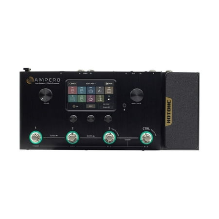 Hotone - Ampero Amp Modeler and Effects Processor - Black