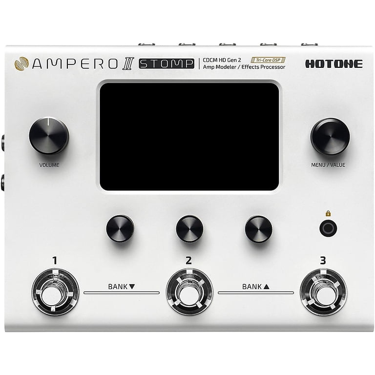 Hotone Ampero II Electric Guitar Amp, Multi-Effects Pedal, Bass