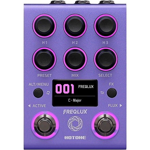 Hotone Np-200 Freqlux Tripitch Poly Guitar Pitch Shift Pedal