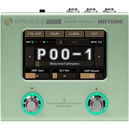 Hotone MP-50MC Ampero Mini Matcha Guitar Multi-Effects Pedal