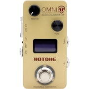 Hotone Omni AC Acoustic Simulator Pedal Brown