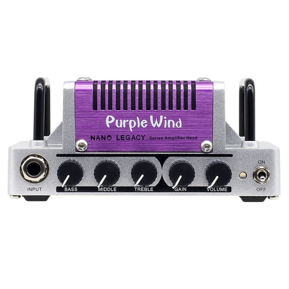 Hotone Purple Wind 5W Compact Guitar Amplifier Head with 3-Band EQ