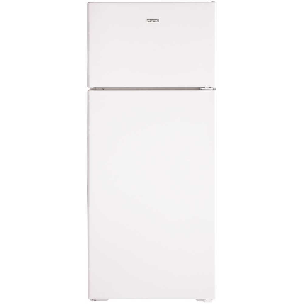 ge 17.5 cu ft top freezer refrigerator white