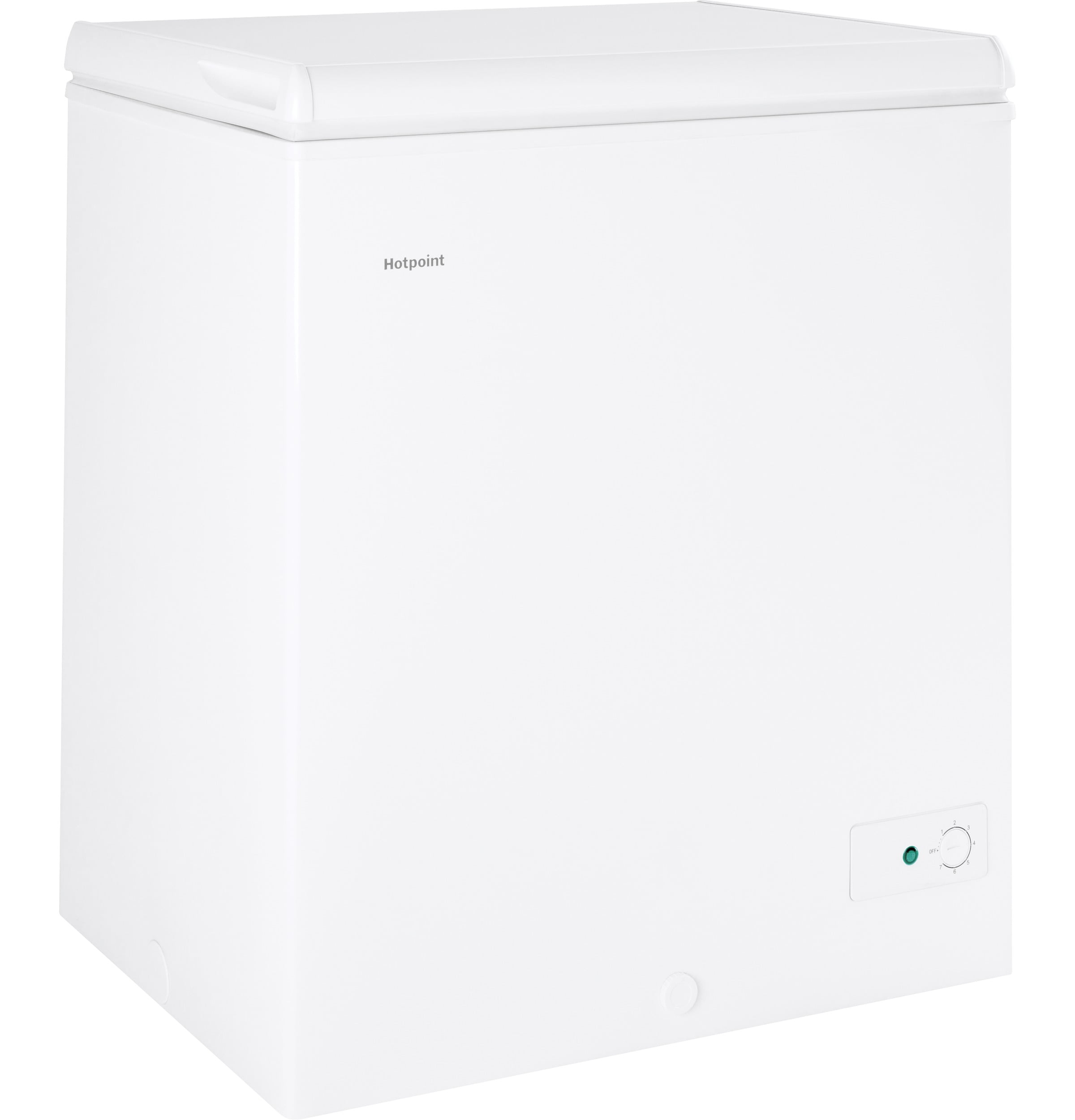 Hotpoint® 5.1 cu ft Manual Defrost Chest Freezer, HCM5SMWW